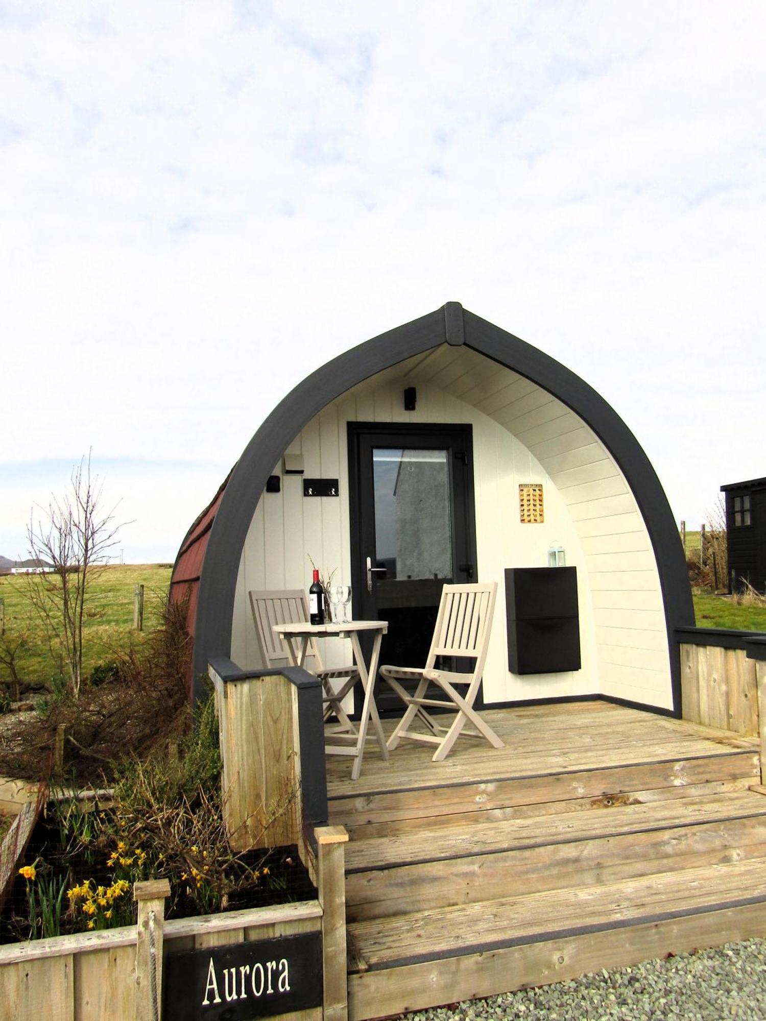 Harlosh Hideaways - Aurora Pod Exterior foto